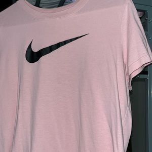 pink nike shirt